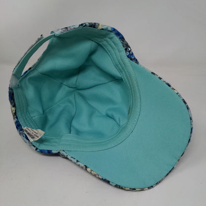 Floral Sequin Sparkle Strapback Hat Multi One Size Adjustable 6 Panel