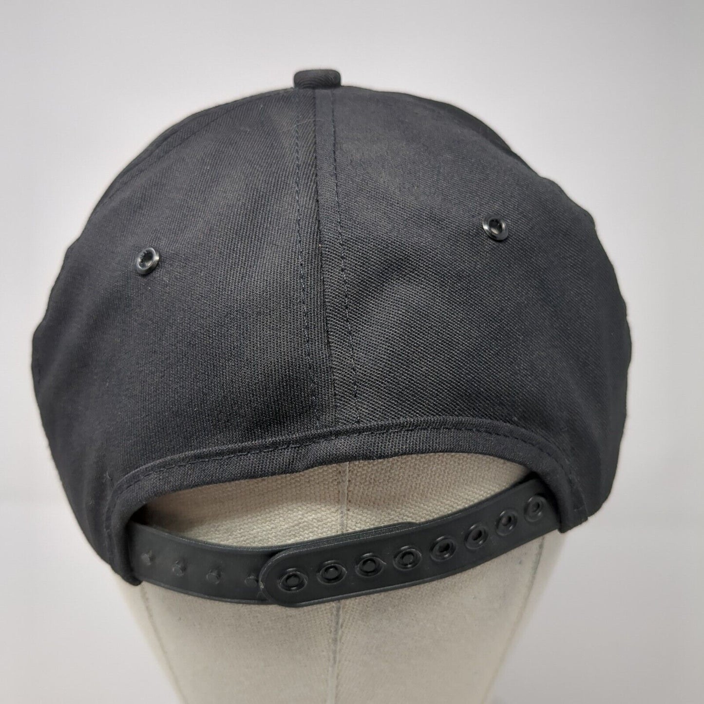 Mercury Snapback Hat Black One Size Adjustable Embroidered 6 Panel K-Products