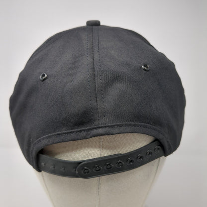 Mercury Snapback Hat Black One Size Adjustable Embroidered 6 Panel K-Products
