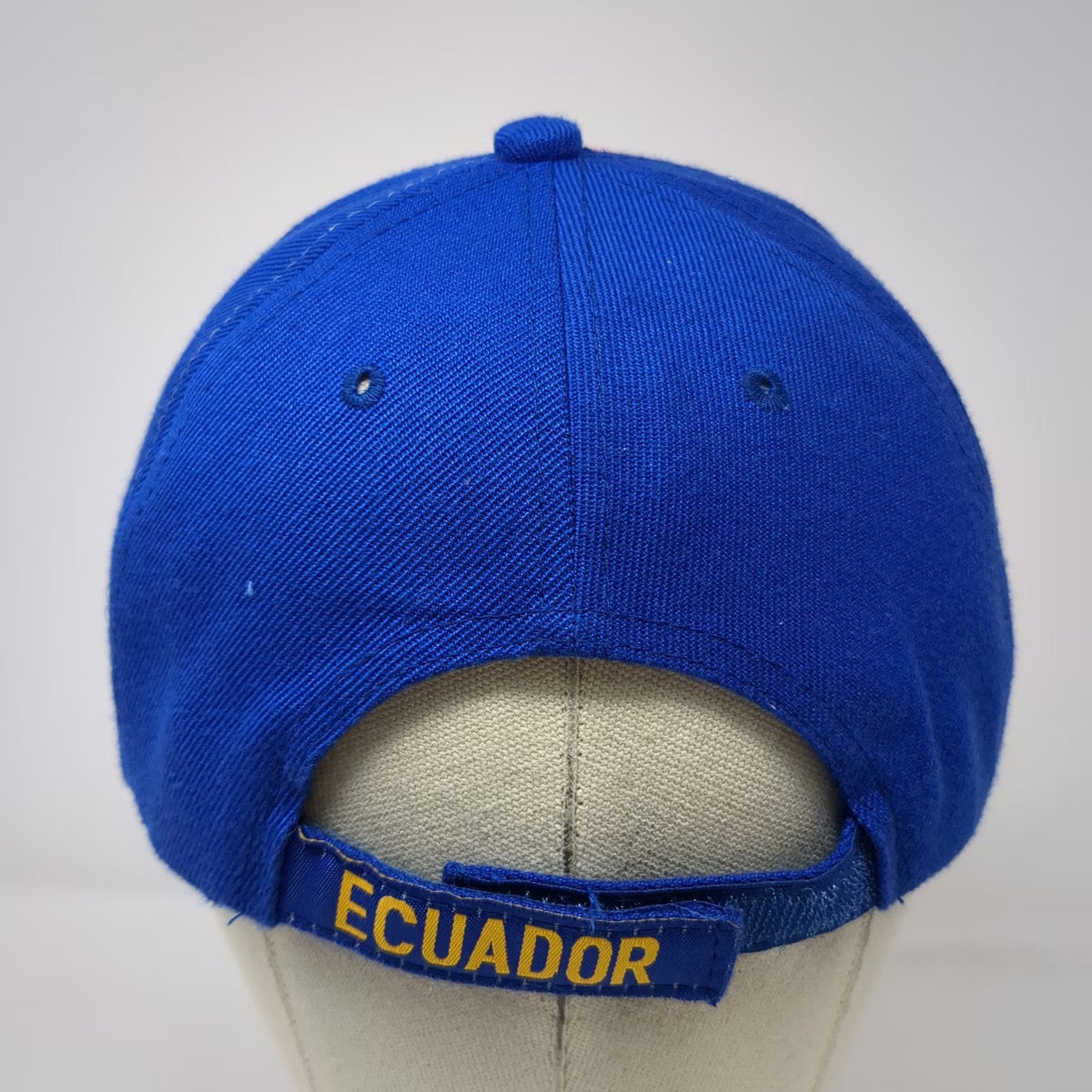 Baseball Cap Blue Red Yellow One Size Ecuador Embroidery Strapback Flag Hat