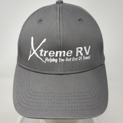 Xtreme RV Gray Baseball Cap One Size Helping You Get Out Of Town Strapback Hat