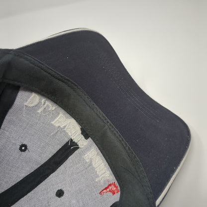 D.L. Evans Bank Strapback Hat Blue One Size Adjustable Embroidered Cap America