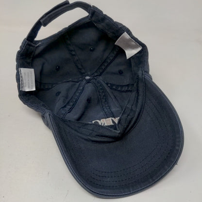 SeverCorr Strapback Hat Blue OSFM Adjustable Embroidered 6 Panel Cotton