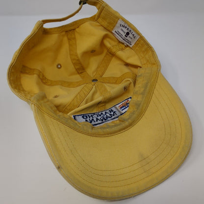 Rancho Mañana Slideback Hat Yellow One Size Adjustable Embroidered Imperial