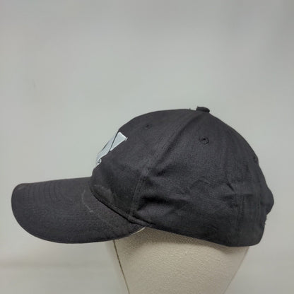 The YMCA Strapback Hat Gray OSFA Embroidered Adjustable 6 Panel