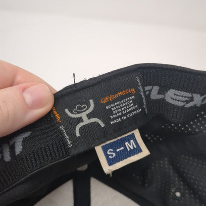 Get Your Hooey Fitted Hat Gray Medium Embroidered Logo Flexfit Colorblock