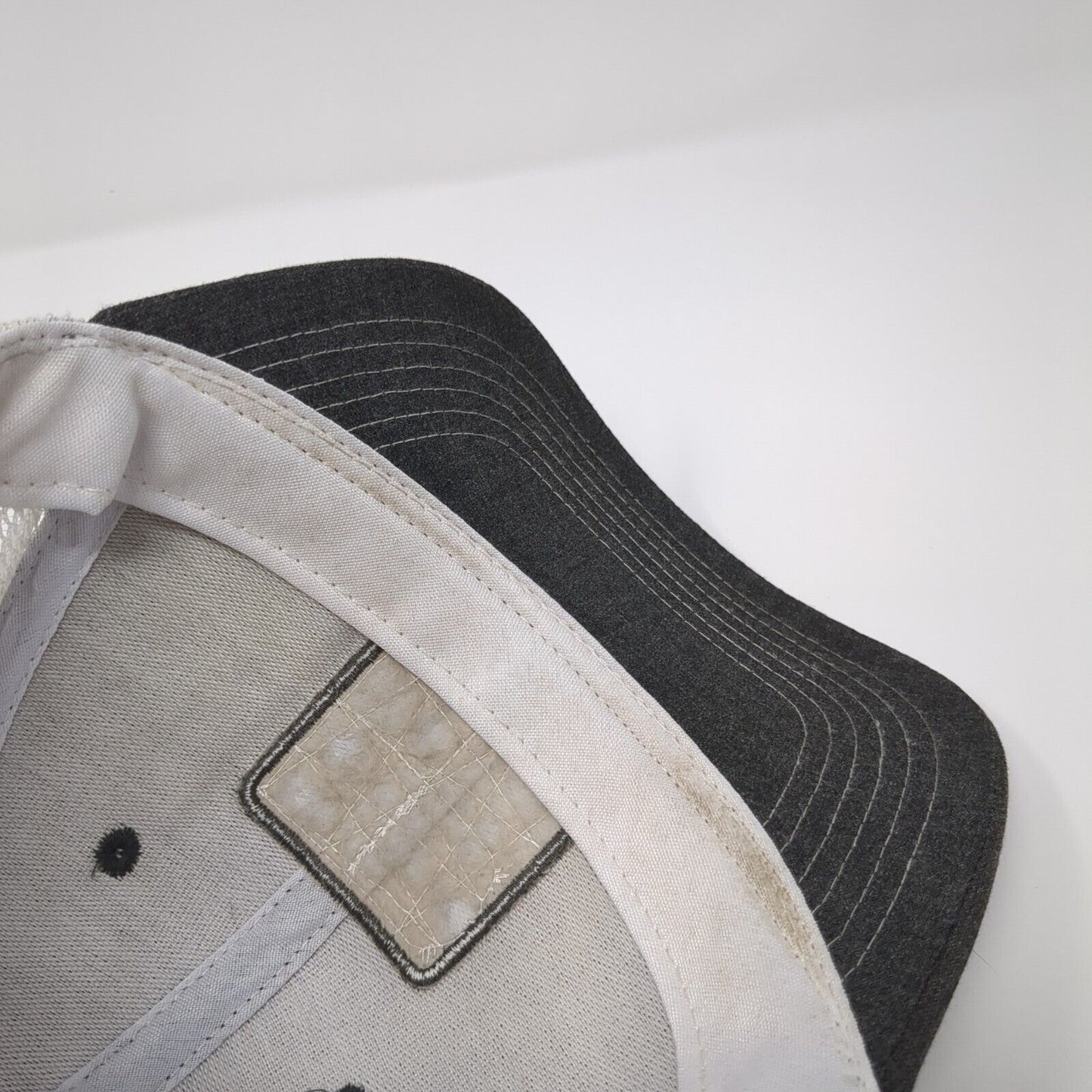 IFA Snapback Mesh Back Trucker Hat Gray One Size Adjustable Colorblock