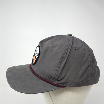All Kind Hard Kombucha Snapback Rope Hat Gray One Size Adjustable