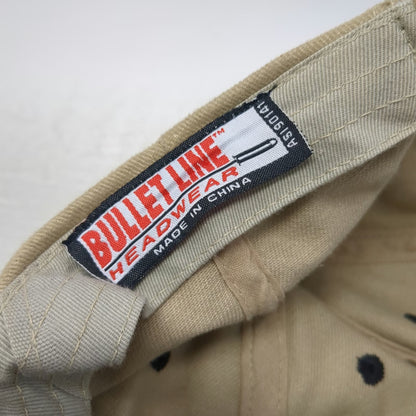 Bullet Line Rosen of Colorado Baseball Cap Brown One Size Slideback Hat Khaki
