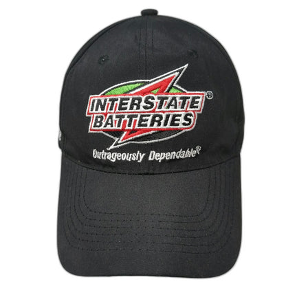 Baseball Cap Black One Size Interstate Batteries Joe Gibbs Racing NASCAR Hat