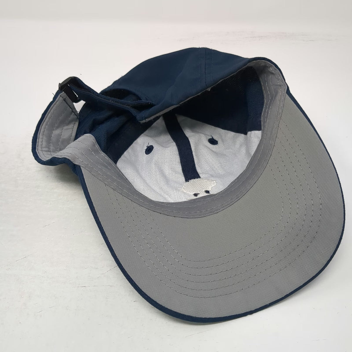 Imperial Baseball Cap Blue OSFM Polyester Tree Logo Slideback Performance Hat