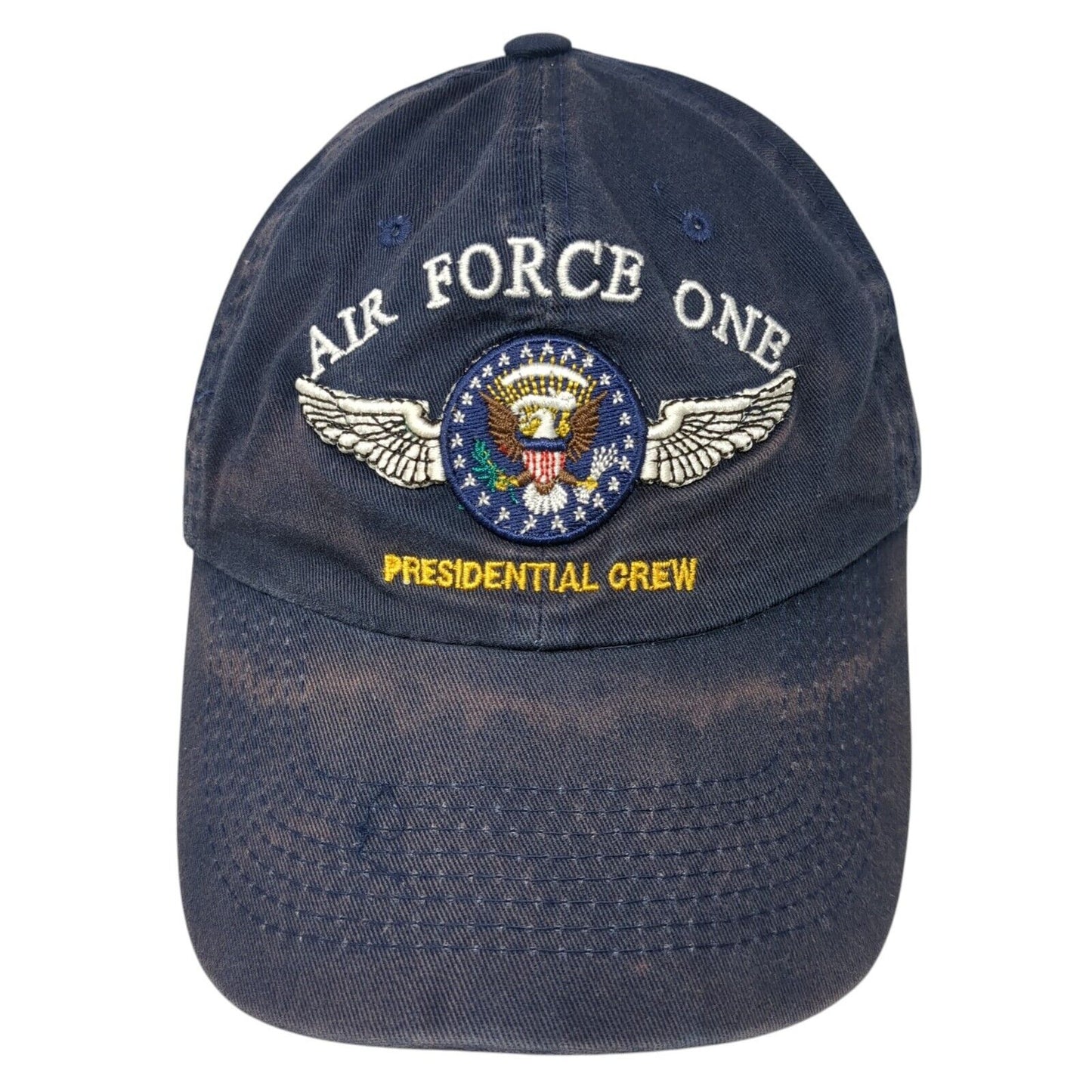 Air Force One Presidential Crew Slideback Hat Blue One Size Adjustable