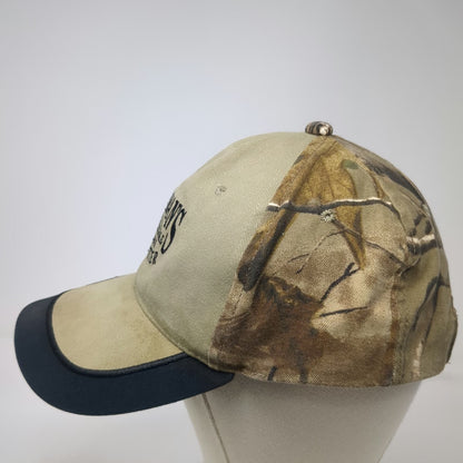 Sportsman's Warehouse Baseball Cap Beige One Size Camo Strapback Hat Outfitter