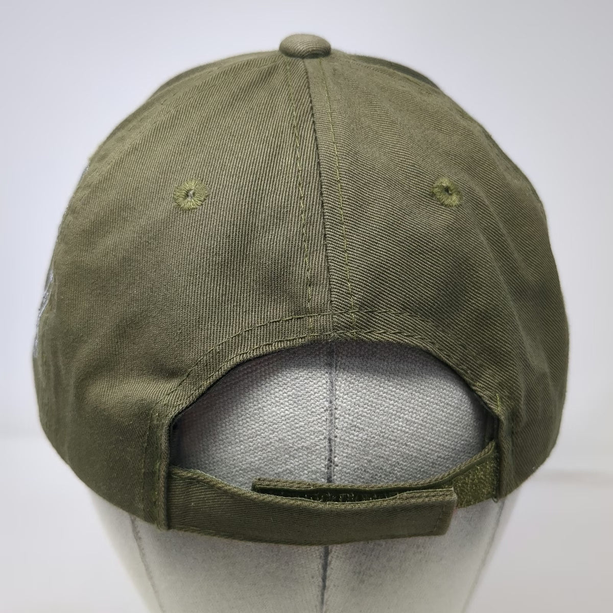 JM Warriors U.S. Army Retired Baseball Cap Green OSFM Side Seal Strapback Hat