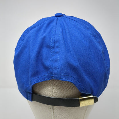Medley Sports Slideback Hat Blue One Size Adjustable Embroidered 6 Panel Rope