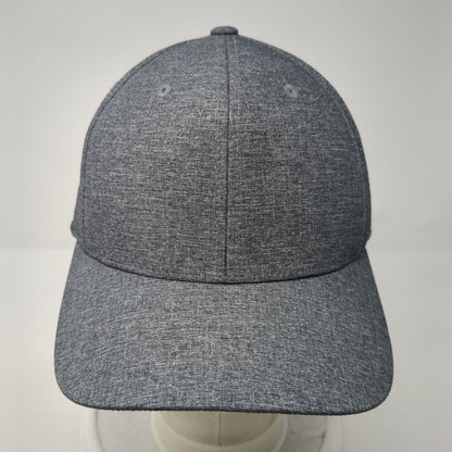 Yupoong Snapback Hat Gray One Size Adjustable 110 Flexfit Tech Blank Polyester
