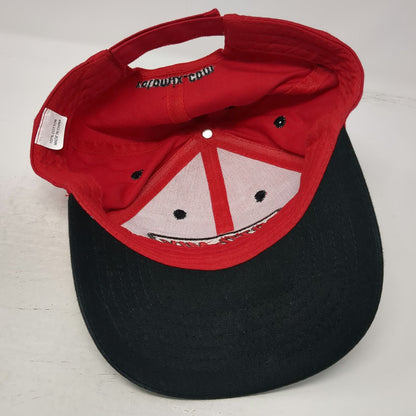 Roto-Mix Baseball Cap Red One Size Agriculture Livestock Feed Mix Hat Strapback