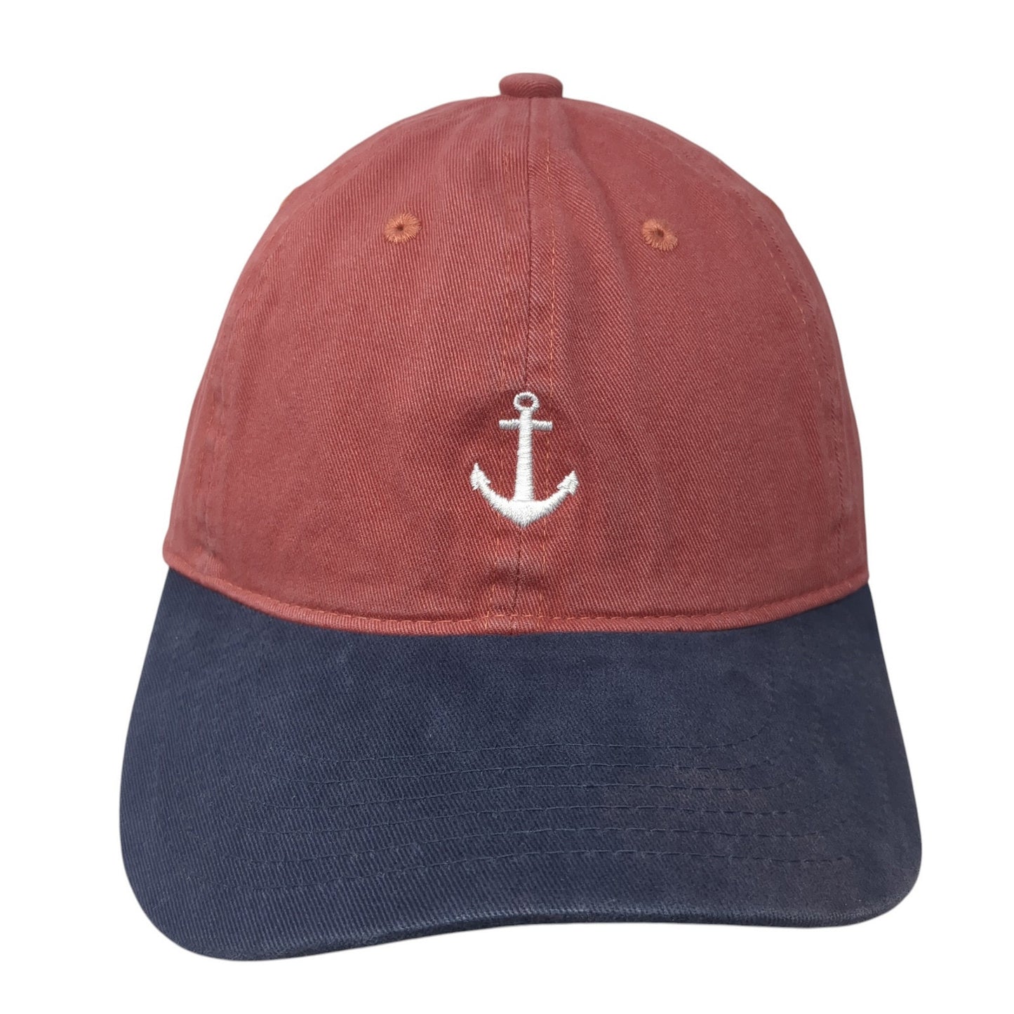 Anchor Slideback Hat Multi One Size Adjustable Embroidered Colorblock