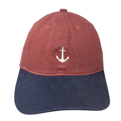 Anchor Slideback Hat Multi One Size Adjustable Embroidered Colorblock