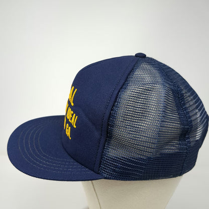 Headwear Network 1 Trucker Hat Blue One Size Ideal Georgia Mesh Snapback USA Hat