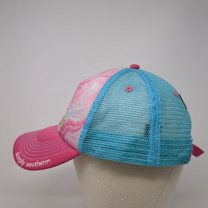 Let's Be Mermaids Slideback Trucker Hat Multicolor One Size Mesh Back