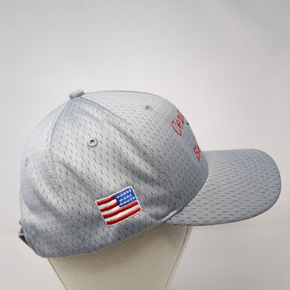 Centennial Seniors Strapback Hat Gray S/M Solid Adjustable Richardson