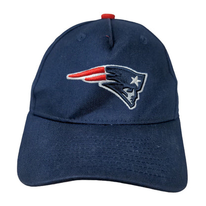 NFL Team Apparel Boy's Snapback Hat Blue OSFM Embroidered New England Patriots