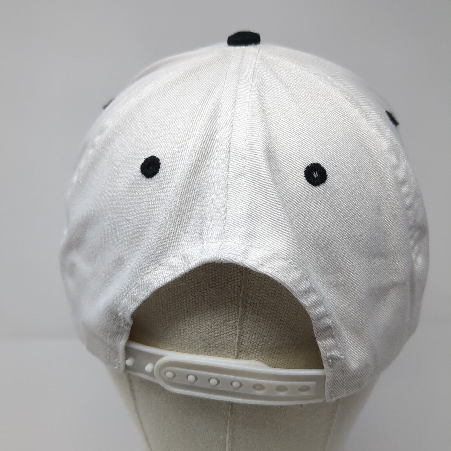 Hirning Buick Snapback Hat White One Size Adjustable Colorblock Otto