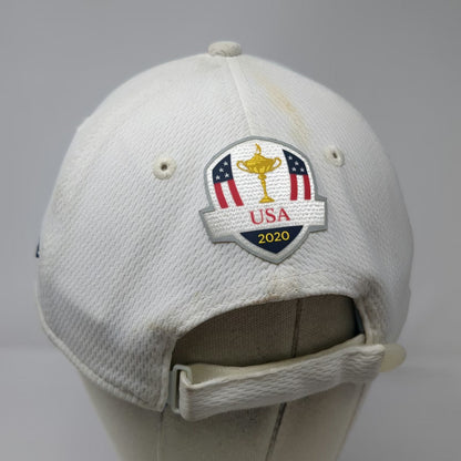 New Era Baseball Cap White One Size Ryder Cup 2020 USA Golf Slideback Hat