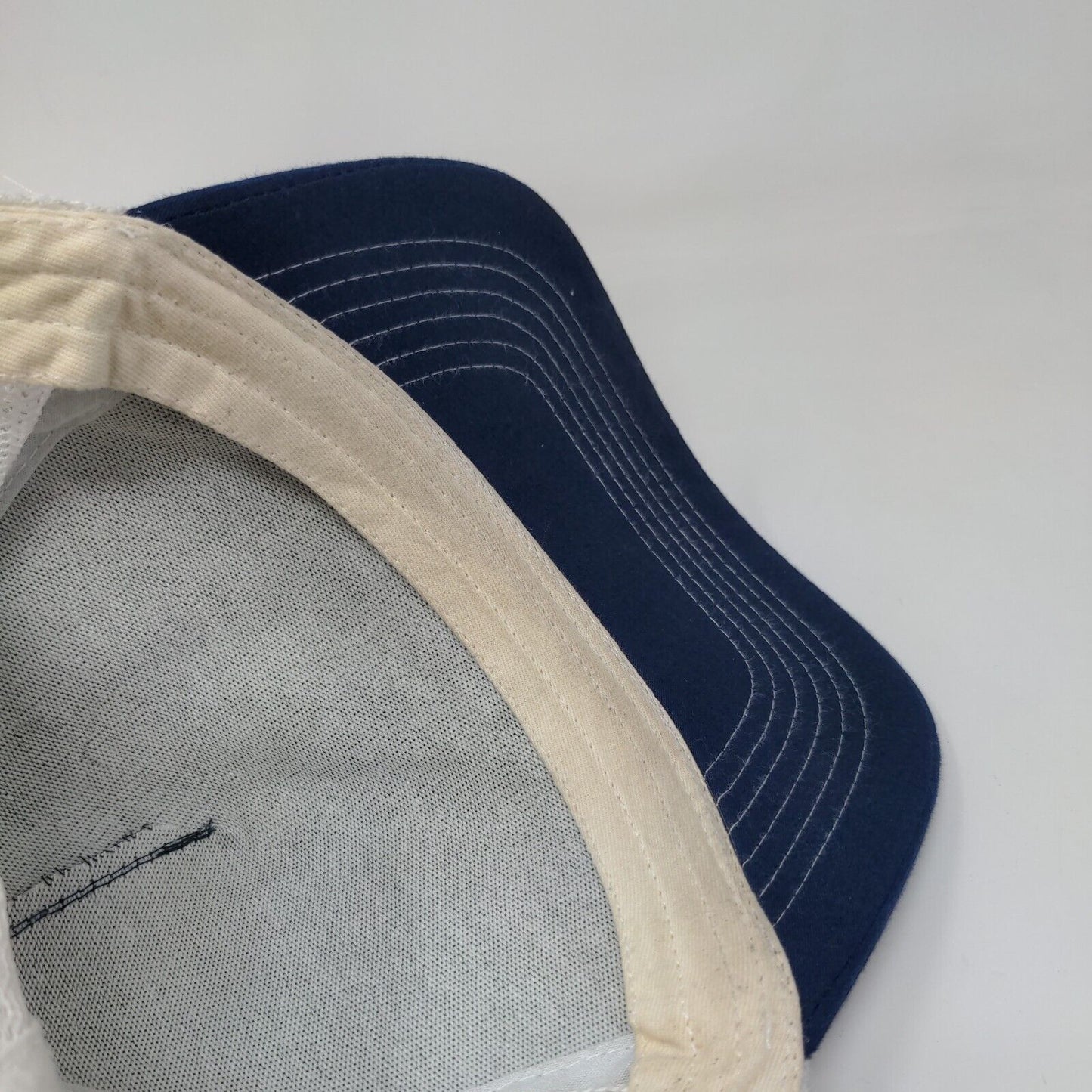 Ridgway Roof Truss Co. Snapback Trucker Hat Blue One Size Mesh Back Cobra