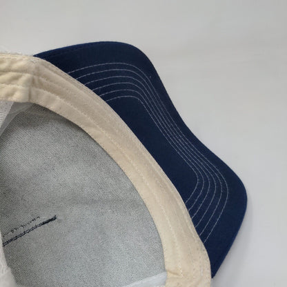 Ridgway Roof Truss Co. Snapback Trucker Hat Blue One Size Mesh Back Cobra