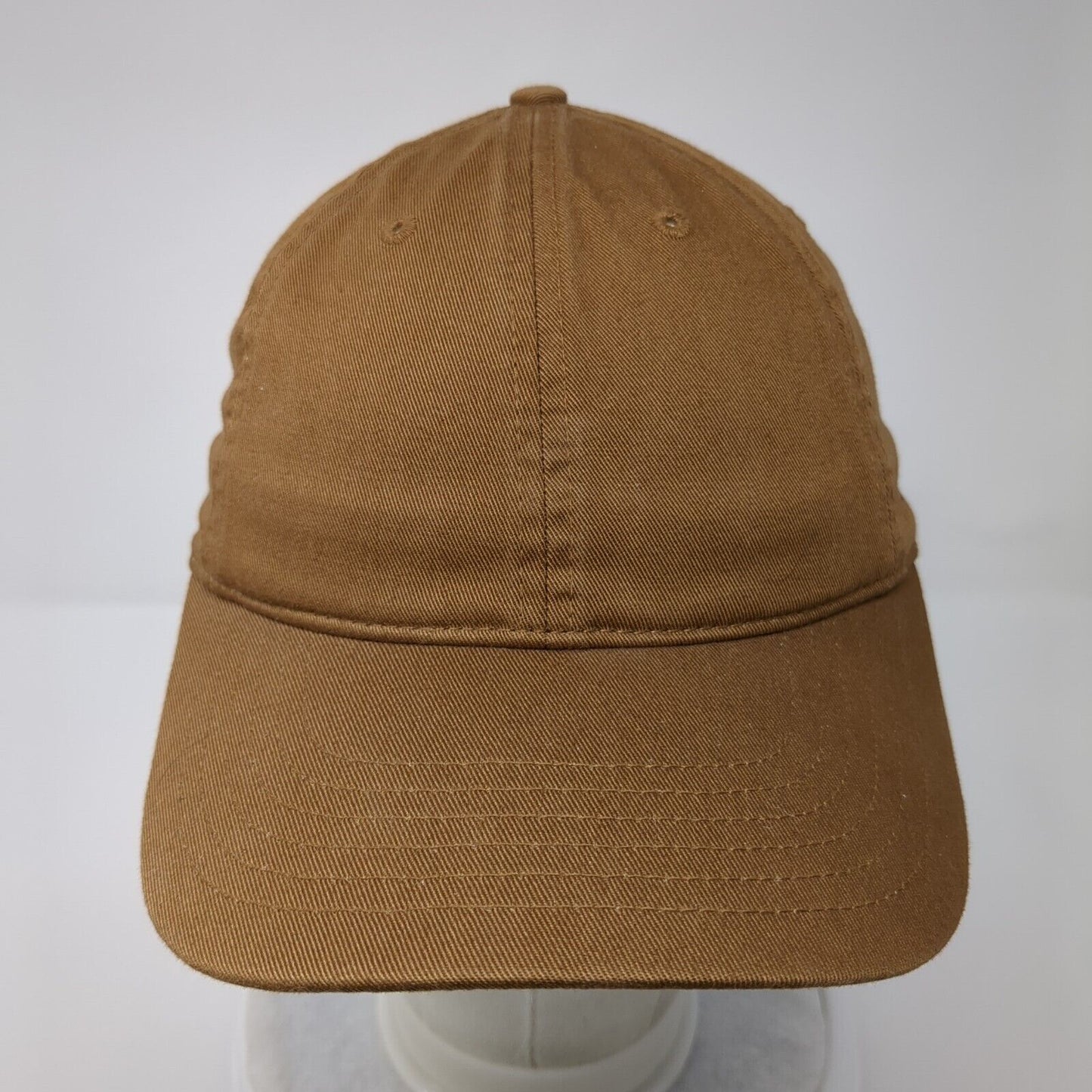 Econscious Slideback Hat Brown OSFA Adjustable Solid Blank 6 Panel