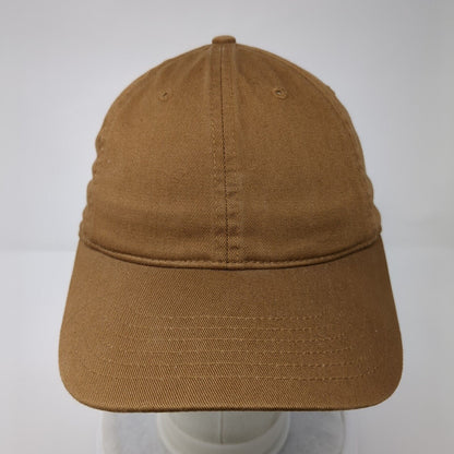 Econscious Slideback Hat Brown OSFA Adjustable Solid Blank 6 Panel
