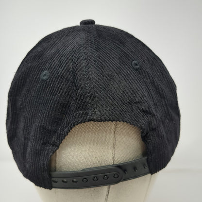 Richards & Southern Warren Zeiders 5 Panel Hat Black One Size Corduroy Rope