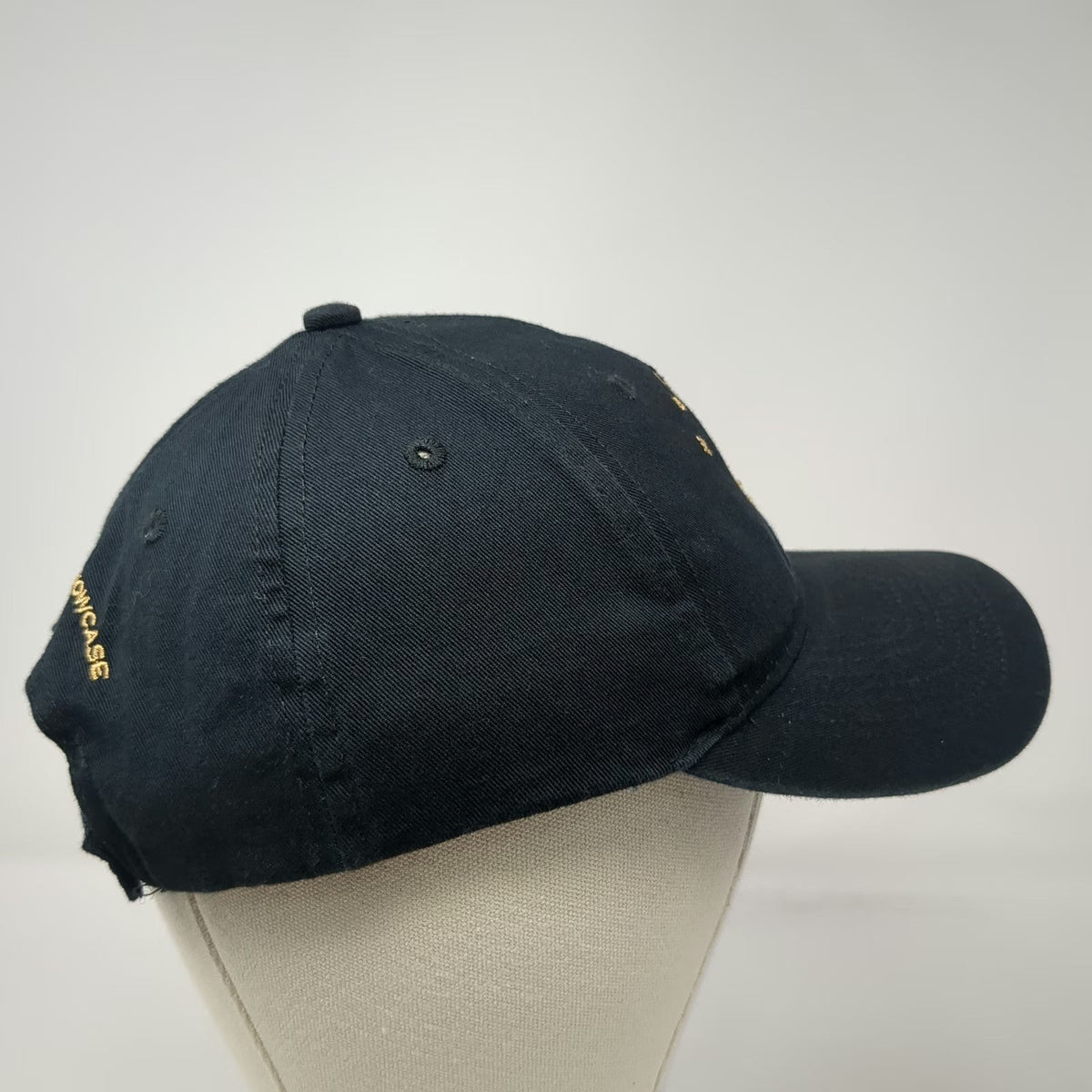 Disney Epcot World Showcase Norway Viking Black Baseball Cap One Size Cotton Hat