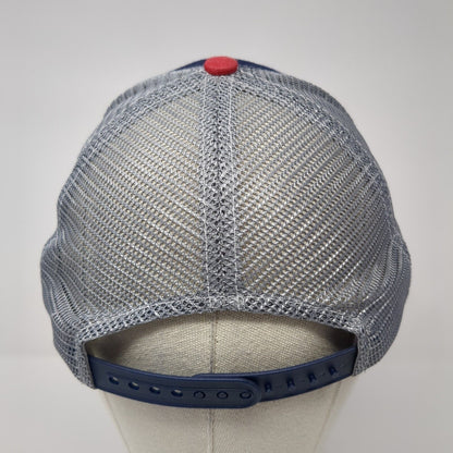 Farm Bureau Ins Snapback Mesh Back Trucker Hat Blue One Size Buck's Bags