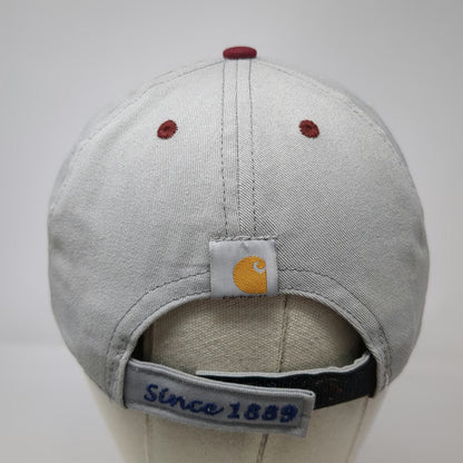 Carhartt Baseball Cap Gray One Size Strapback Trolley Heart Graphic Logo Hat
