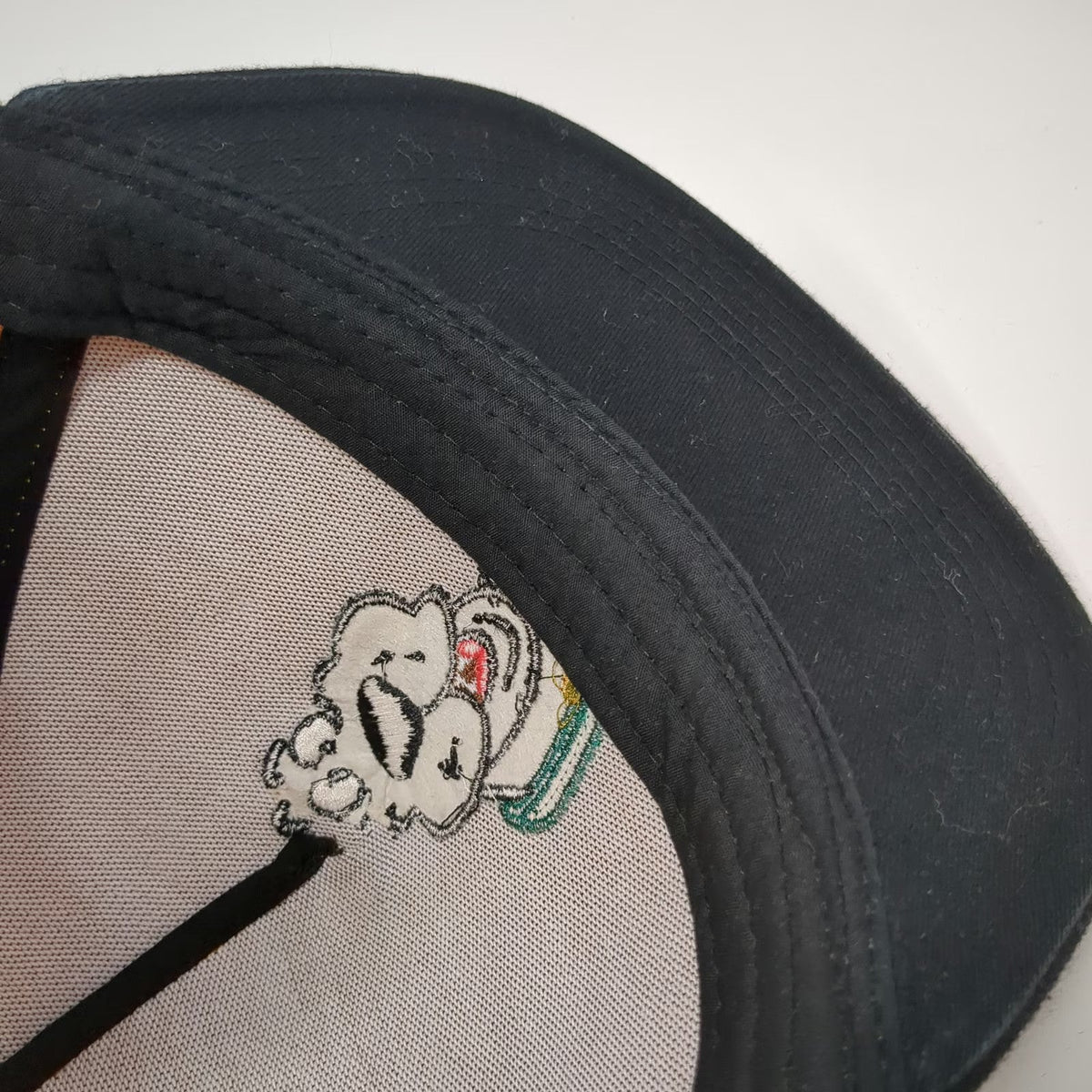 Scooby-Doo 5 Panel Brown One Size Hat Snapback Embroidered Character Graphic