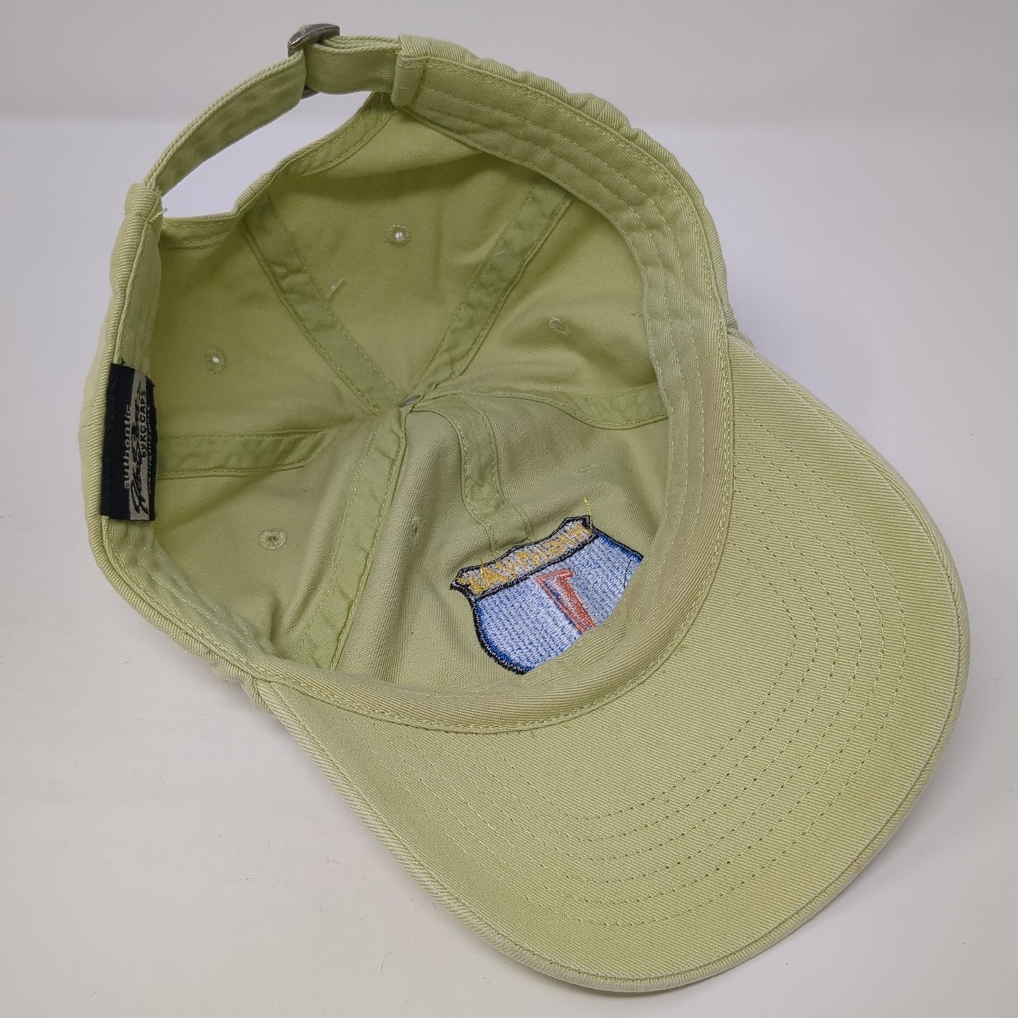 Highway 1 Slideback Hat Green One Size Adjustable Embroidered KC Caps