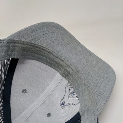 Richardson Snapback Trucker Hat Multi One Size Embroidered Colorblock