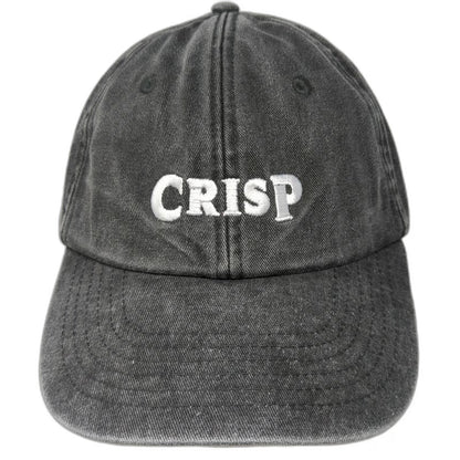 Beechfield Baseball Cap Gray OSFM Slideback Cotton Curved Brim Crisp Logo Hat
