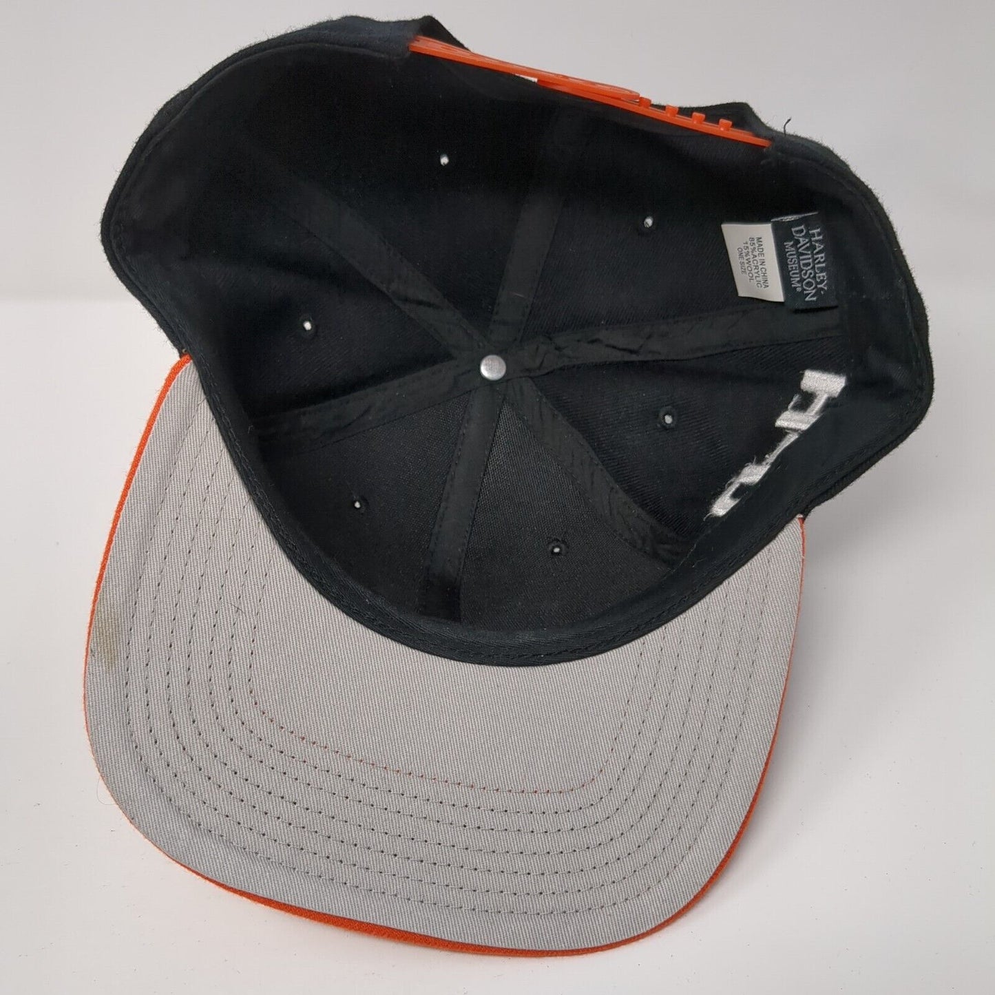 Harley-Davidson Motorcycles Snapback Hat Multicolor One Size HD-1903