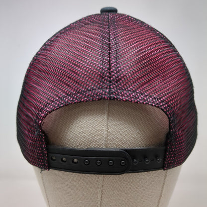 Port Authority Snapback Mesh Back Trucker Hat Multi One Size Embroidered