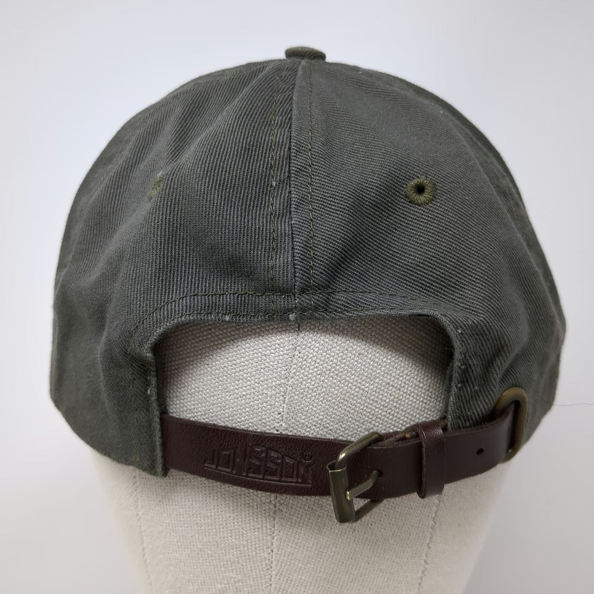 Jonsson Baseball Cap Gray One Size Slideback TAASA Embroidered Cotton Hat