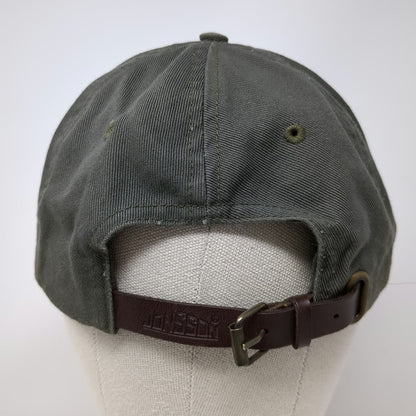 Jonsson Baseball Cap Gray One Size Slideback TAASA Embroidered Cotton Hat