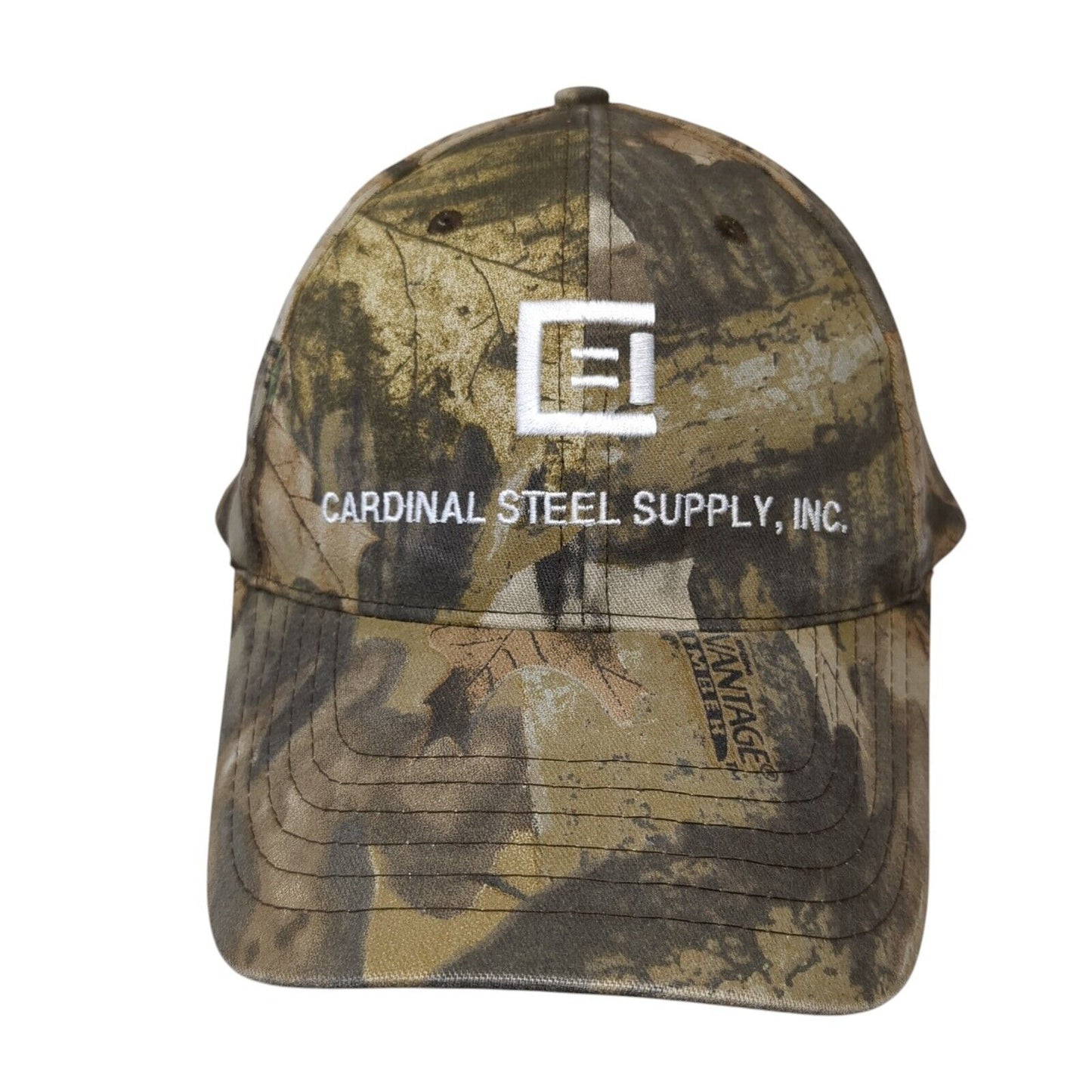 Cardinal Steel Supply Inc Snapback Hat Camouflage One Size Adjustable Legend