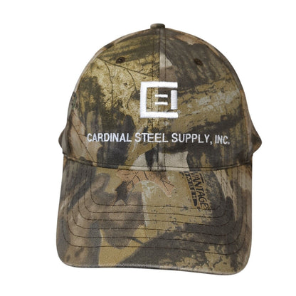 Cardinal Steel Supply Inc Snapback Hat Camouflage One Size Adjustable Legend