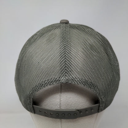 Davison Insurance Snapback Mesh Back Trucker Hat Grayish-Brown Adult