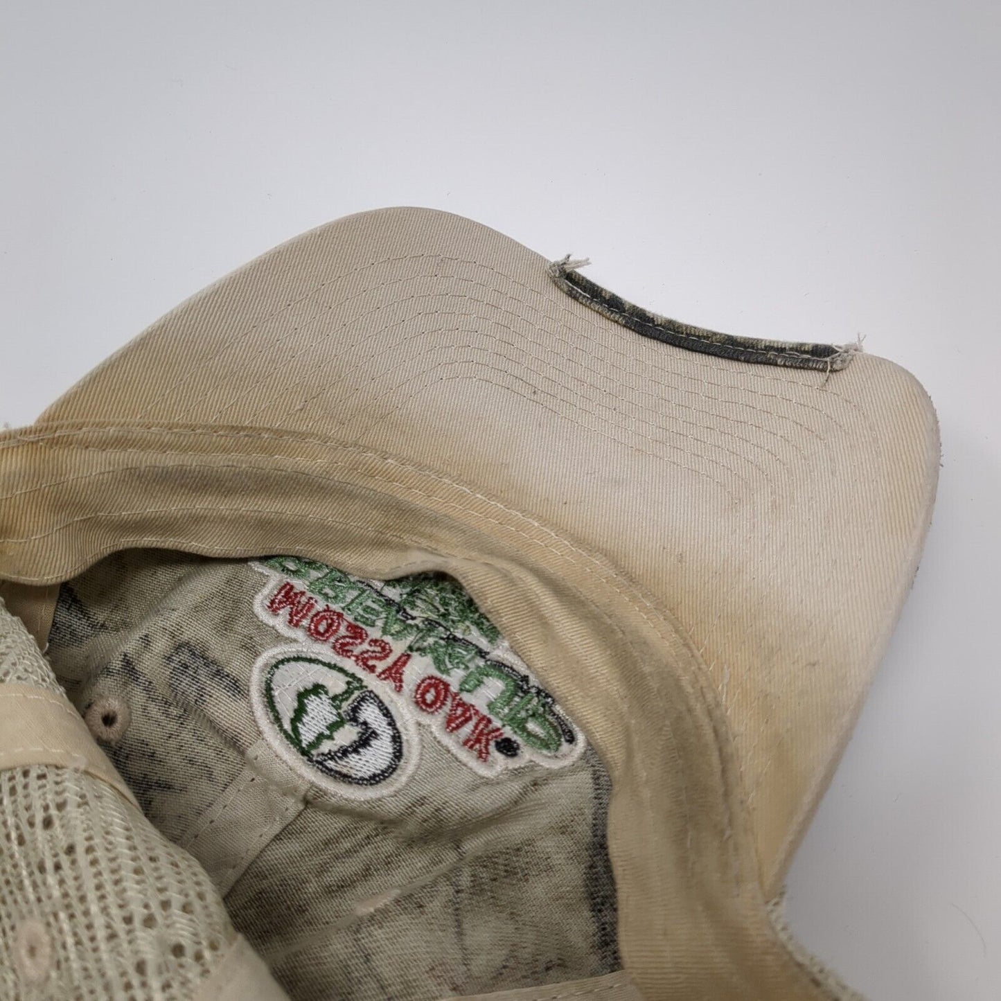 Mossy Oak Breakup Infinity Strapback Trucker Hat Camo OSFA Mesh Back