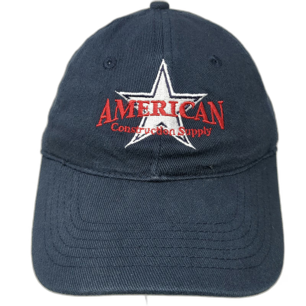 Fahrenheit American Construction Supply Blue M Marshalltown Baseball Cap Hat